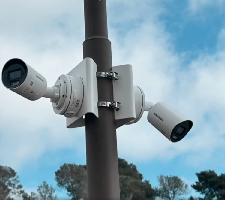Instalación de videovigilancia profesional Hikvision finalizada por Tech Mallorca